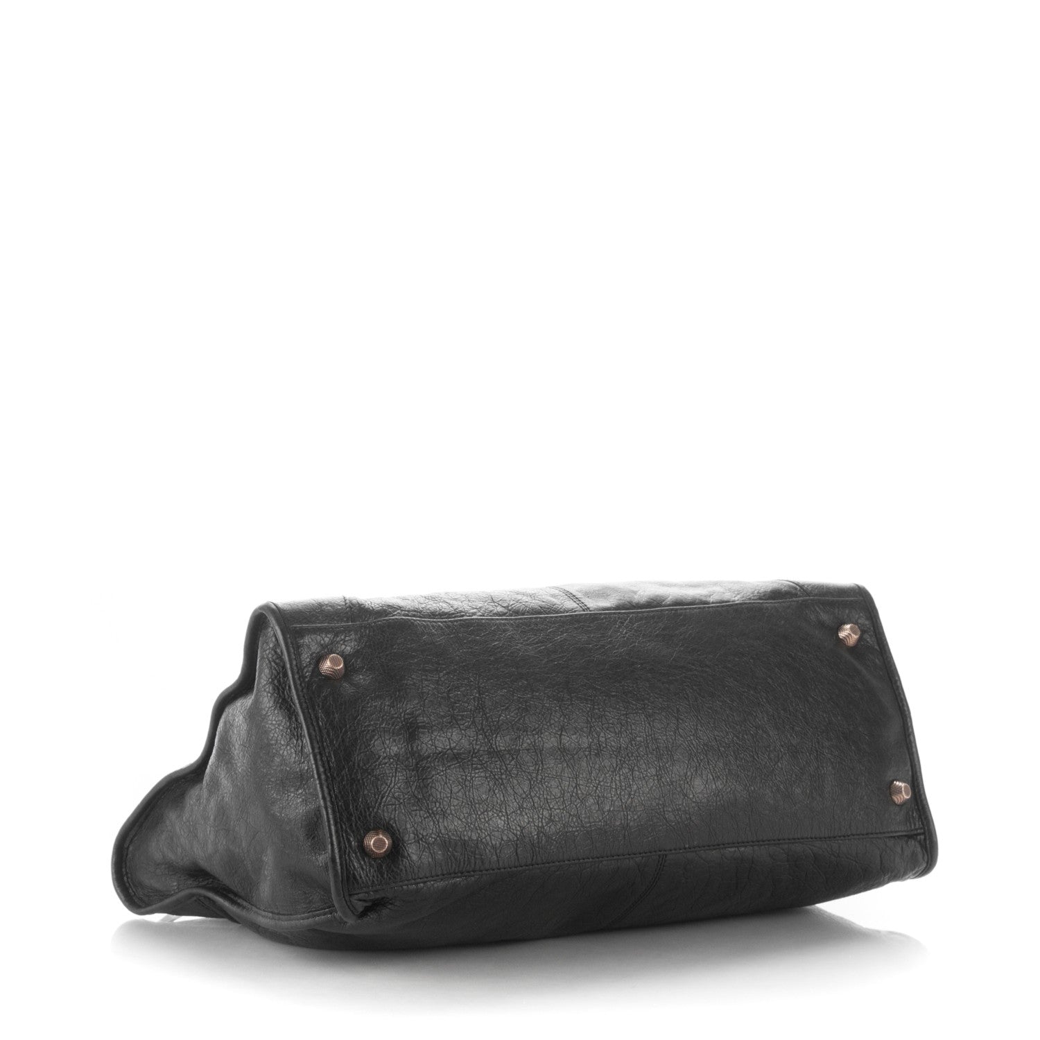 Balenciaga Agneau Giant 12 Rose Gold Hardware Work Black 4 of 8