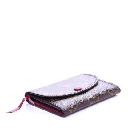 Louis Vuitton Monogram Rosalie Coin Purse Fuchsia 4 of 9