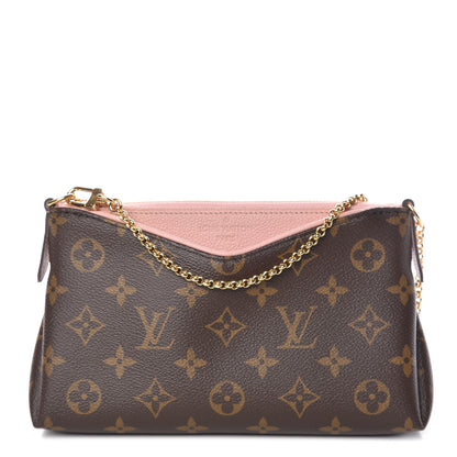 Louis Vuitton Monogram Pallas Clutch Rose Poudre 1 of 9