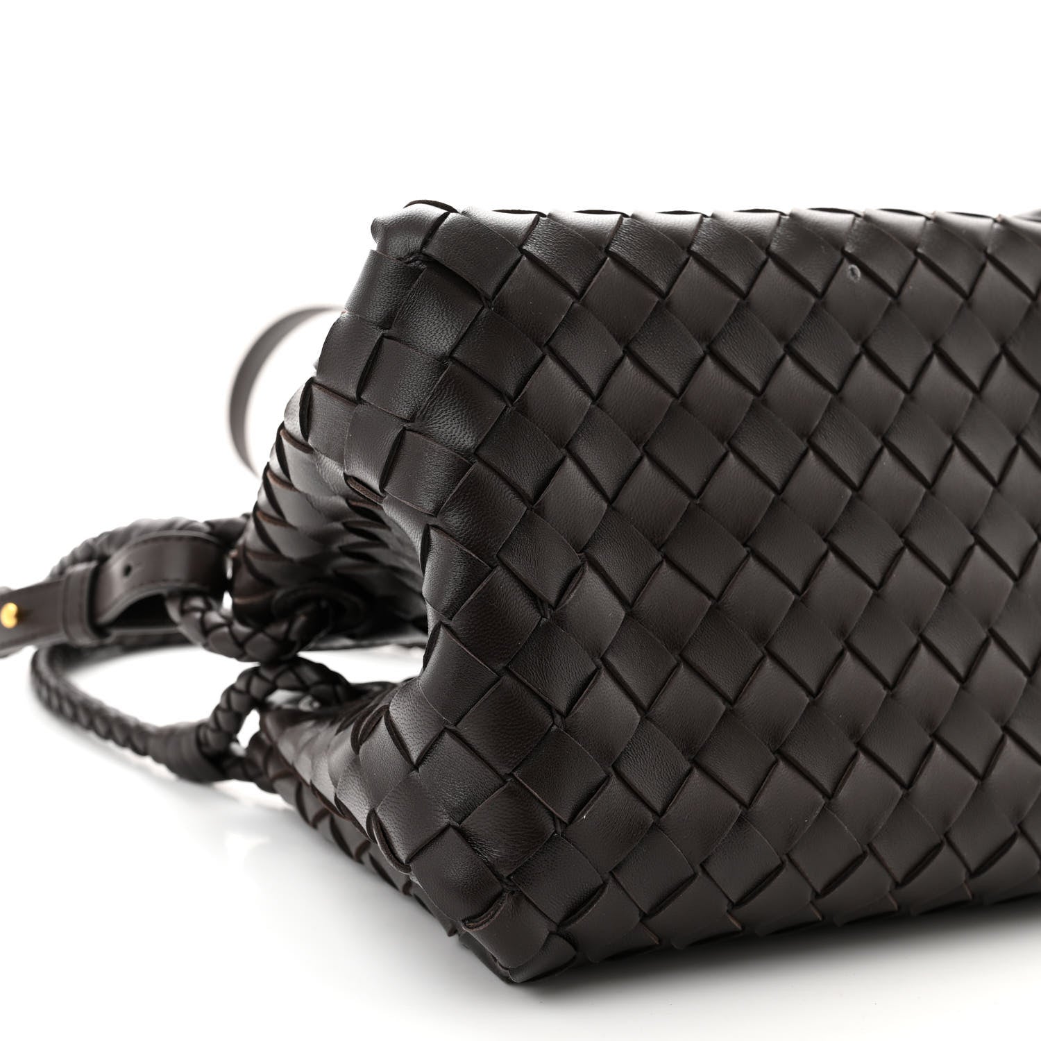 Bottega Veneta Nappa Intrecciato Small Parachute Shoulder Bag Fondant 8 of 10