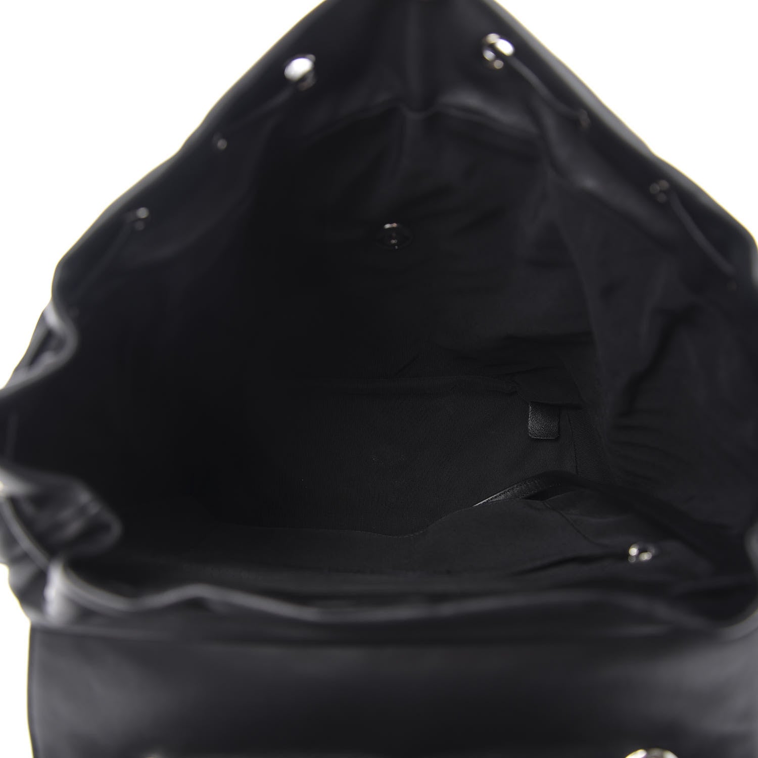 Chanel Calfskin Chevron Quilted Large Urban Spirit Backpack Black 4 of 9