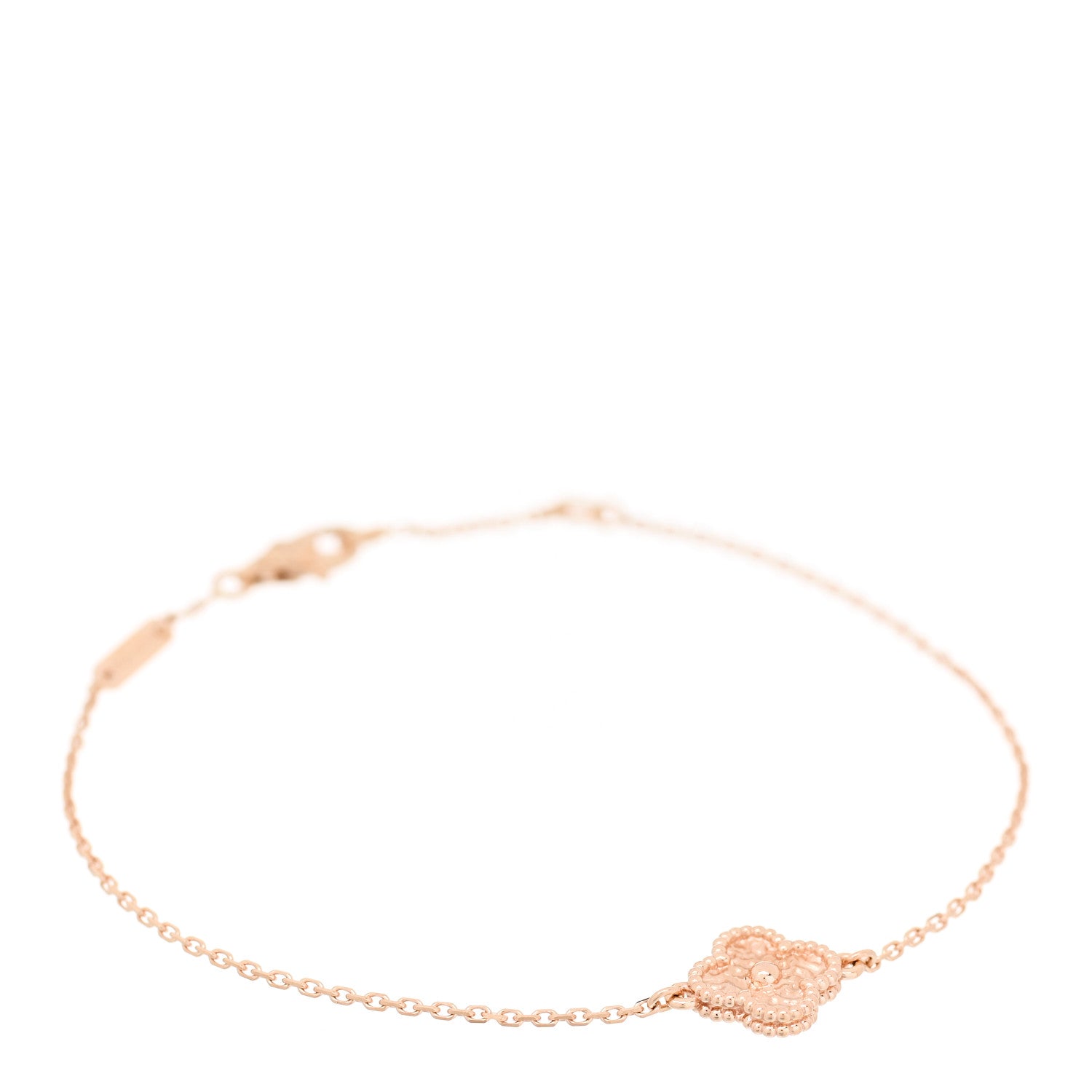 Van Cleef & Arpels 18K Rose Gold Sweet Alhambra Bracelet 1 of 6