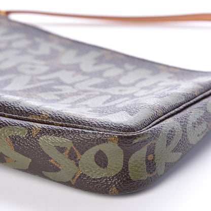 Louis Vuitton Monogram Graffiti Pochette Accessories Kaki 8 of 8