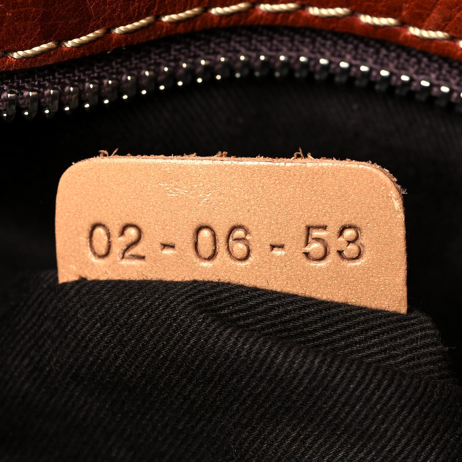 Chloe Calfskin Edith Satchel Sepia Brown 7 of 11