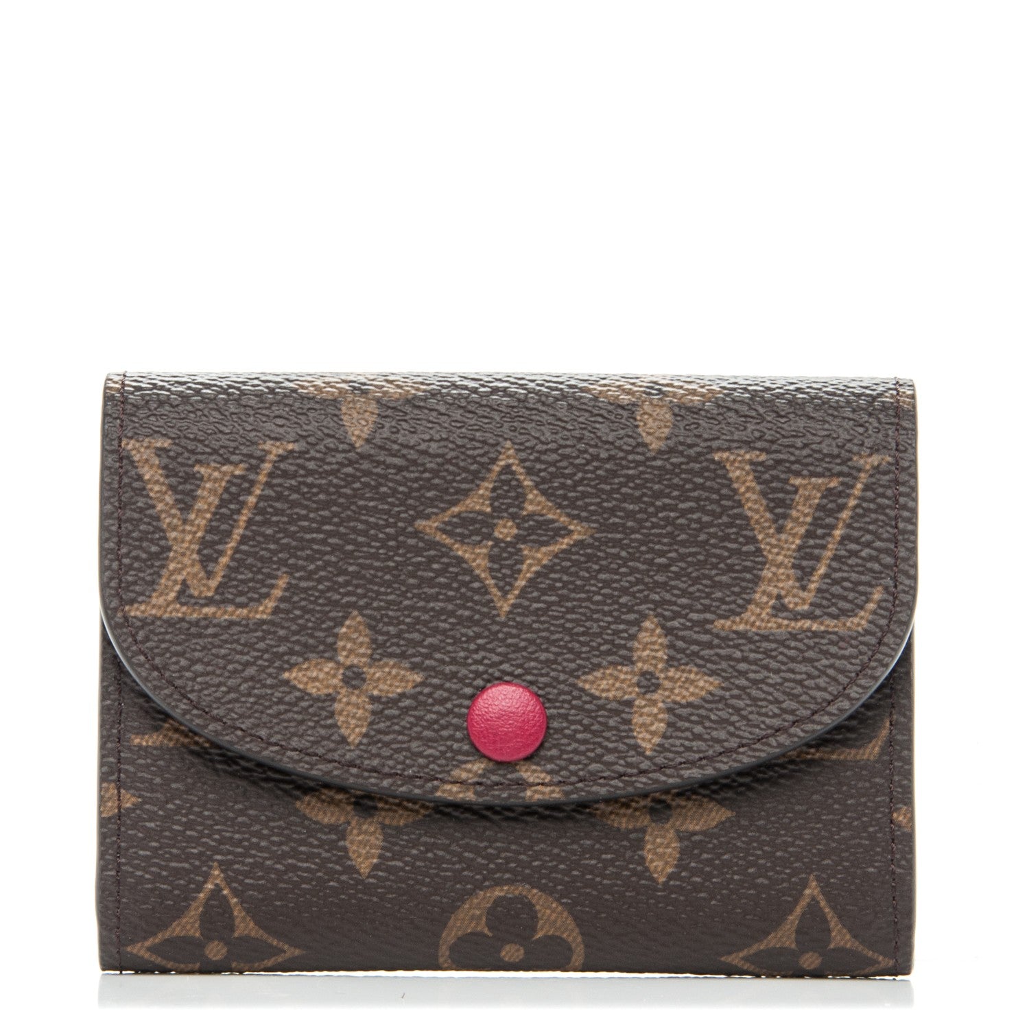 Louis Vuitton Monogram Rosalie Coin Purse Fuchsia 1 of 7