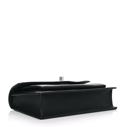Louis Vuitton Soft Calfskin My Lockme Chain Pochette Black 4 of 8