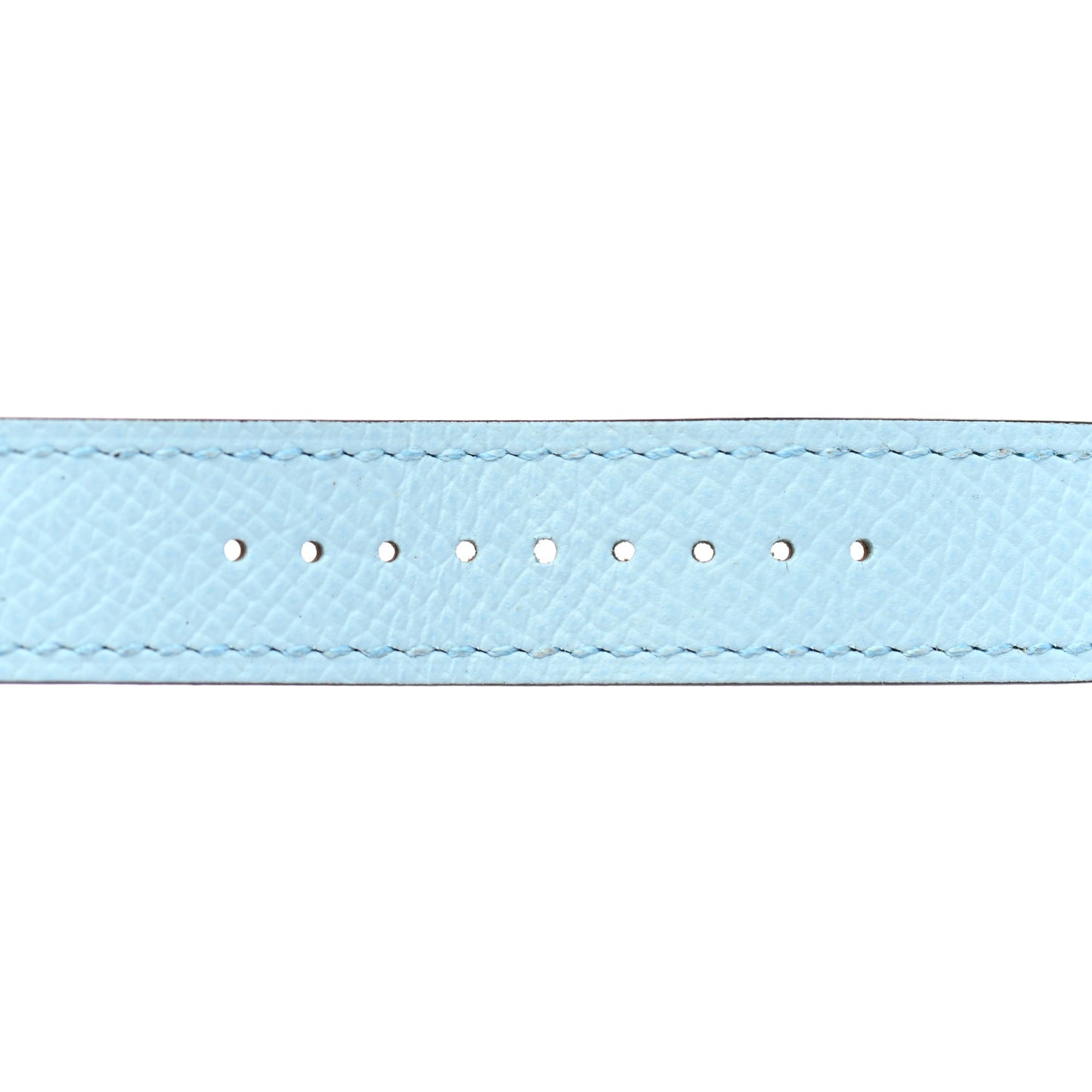 Epsom 38mm Apple Watch Double Tour Band Bleu Paon