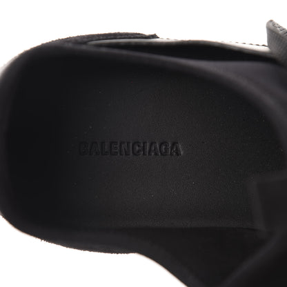 Balenciaga Mesh Calfskin Neoprene Suede Womens Race Runner Sneakers 40 Black 9 of 15