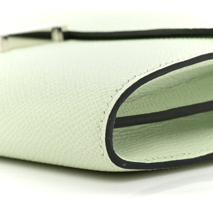 Hermes Epsom Constance Long To Go Wallet Vert Fizz 10 of 11