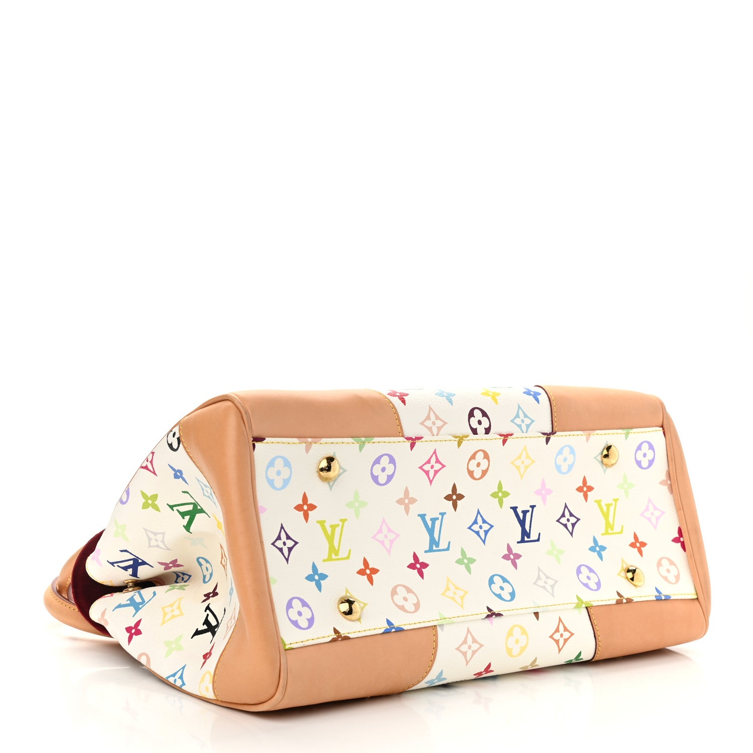 Louis Vuitton Monogram Multicolor Beverly GM White 4 of 9