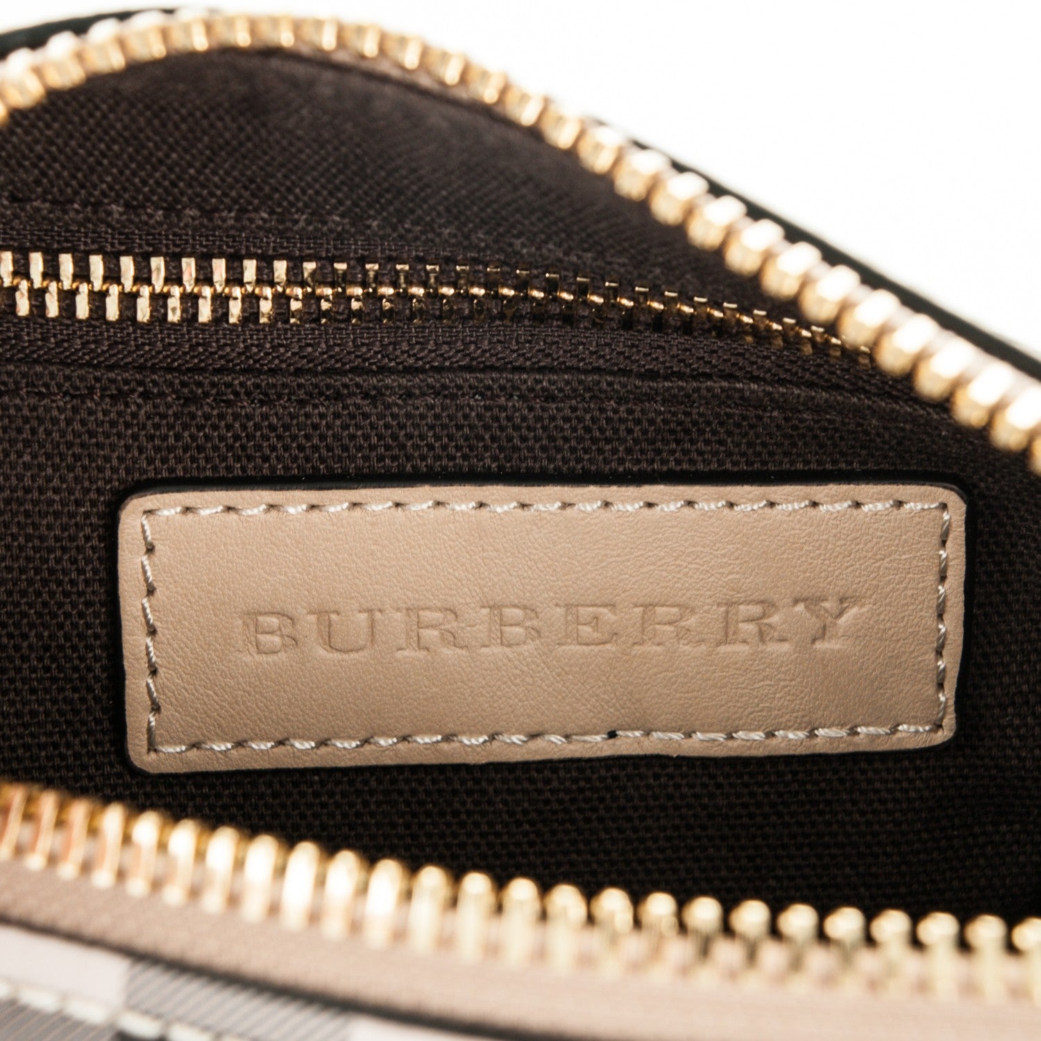 Burberry Smoked Check Small Dartmoore Crossbody Trench 6 of 7
