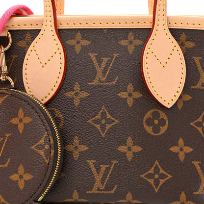 Louis Vuitton Monogram Neverfull BB Pink Peony 9 of 12