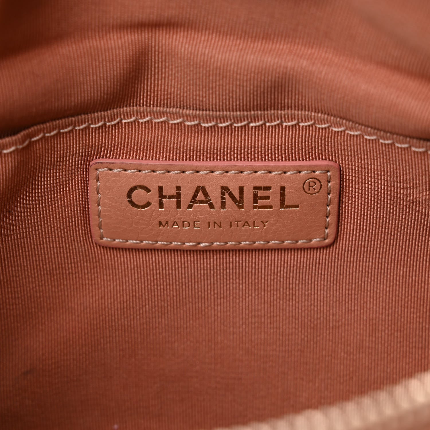Chanel Calfskin Quilted Banane Waist Bag Fanny Pack Pink 6 of 17