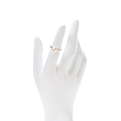 Tiffany 18K Rose Gold Pearl 8mm HardWear Ball Ring 47 4 2 of 5