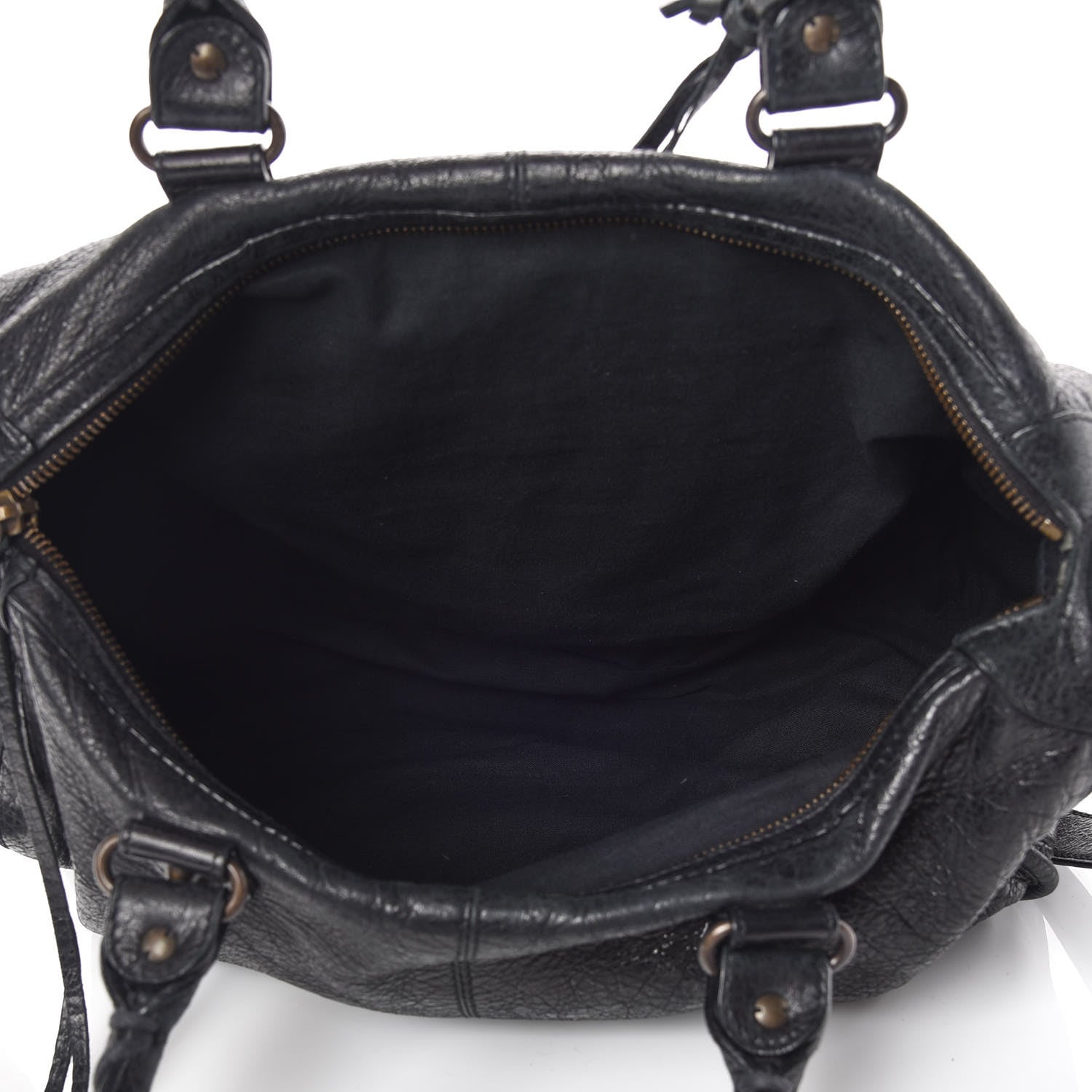 Balenciaga Agneau Classic Hardware Maxi Twiggy Black 5 of 11