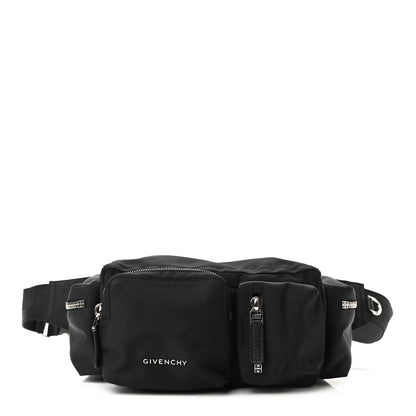 Givenchy Nylon Pandora Multipocket Bum Bag Black 1 of 9