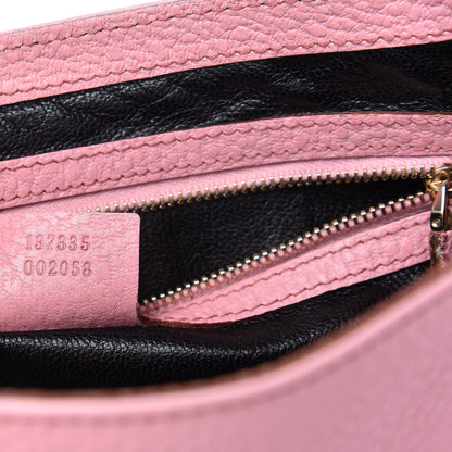 Gucci Calfskin Small Jackie O Hobo Pink 9 of 10