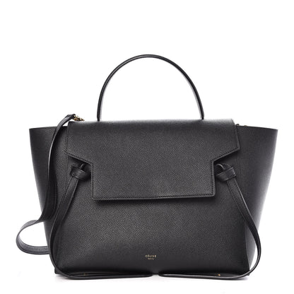 Celine Grained Calfskin Mini Belt Bag Black 1 of 9