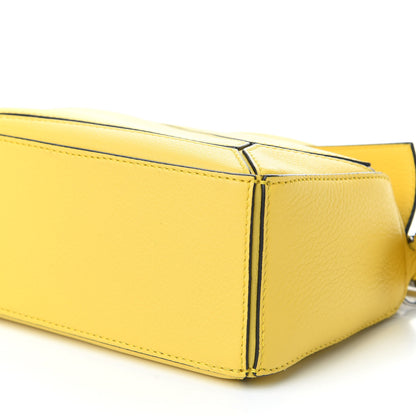 Loewe Calfskin Mini Puzzle Bag Yellow 7 of 8