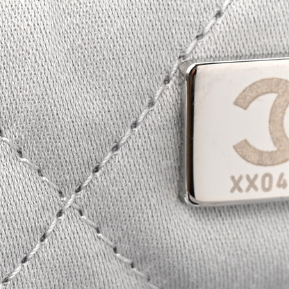 Chanel Metallic Calfskin Quilted Small Chanel 22 Silver 7 of 10