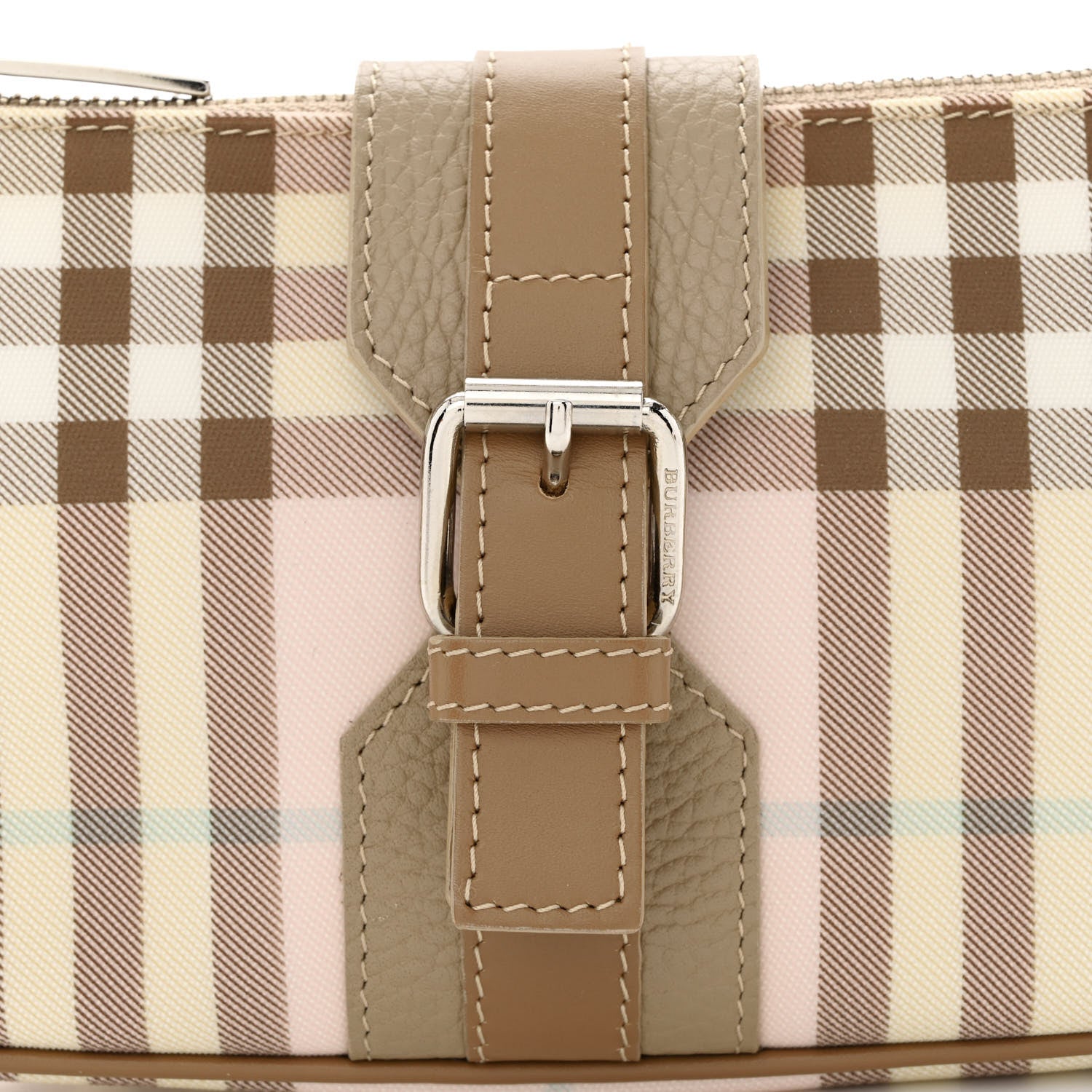 Burberry Candy Check Buckle Shoulder Bag 8 of 10