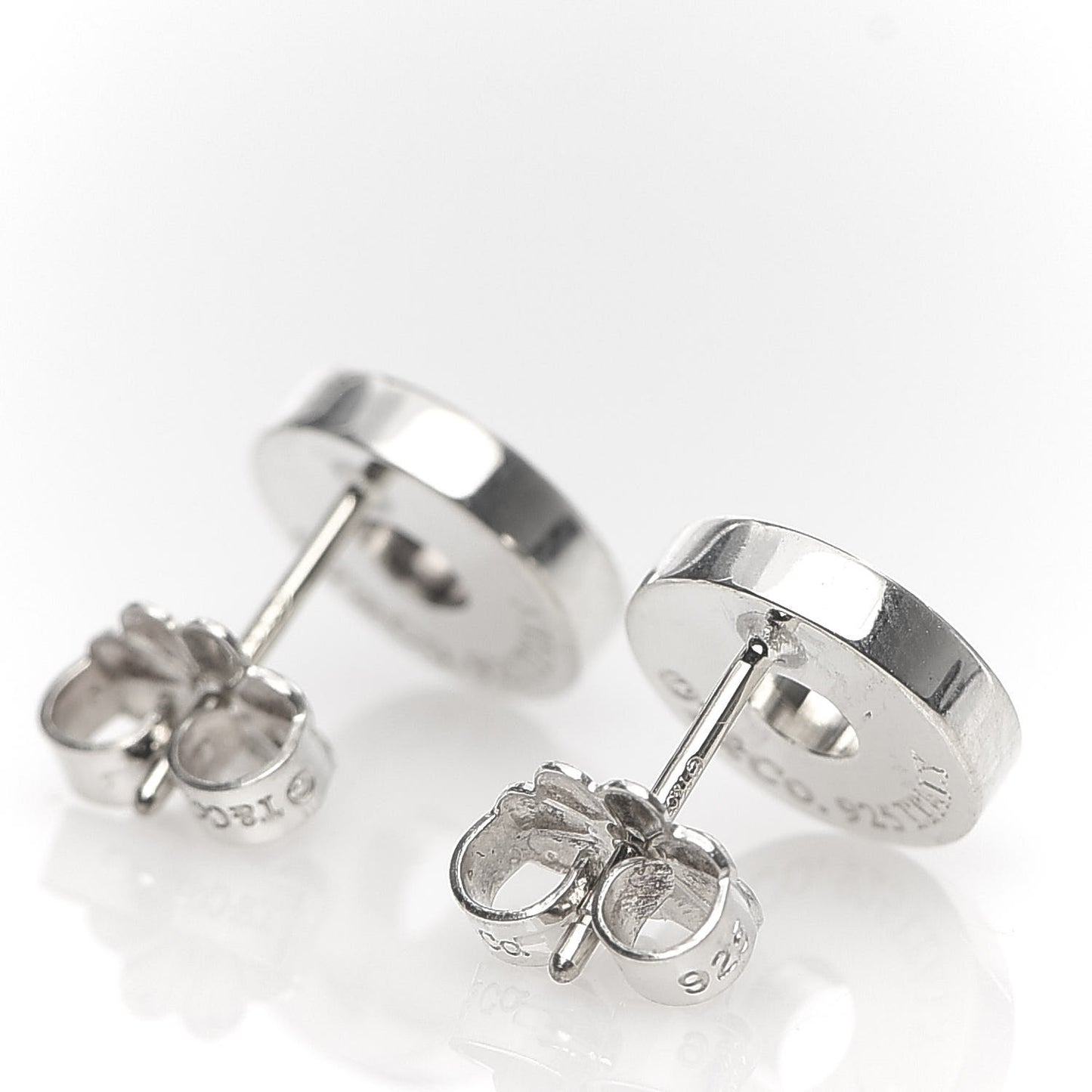 Sterling Silver 1837 Circle Earrings