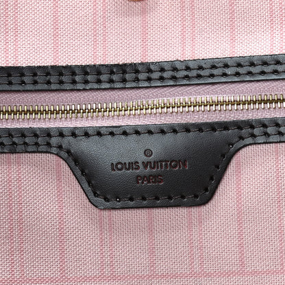 Louis Vuitton Damier Ebene Neo Neverfull MM Rose Ballerine 6 of 11