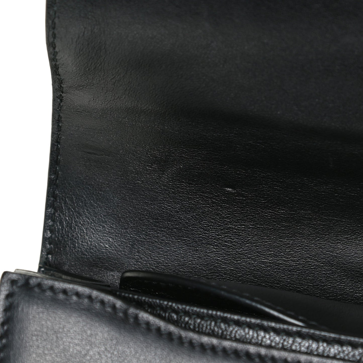 City Calfskin Saffiano Cahier Bag Black
