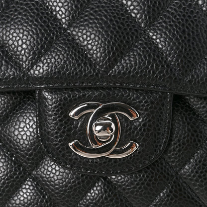 Chanel Caviar Quilted Medium Double Flap Black 11 of 11
