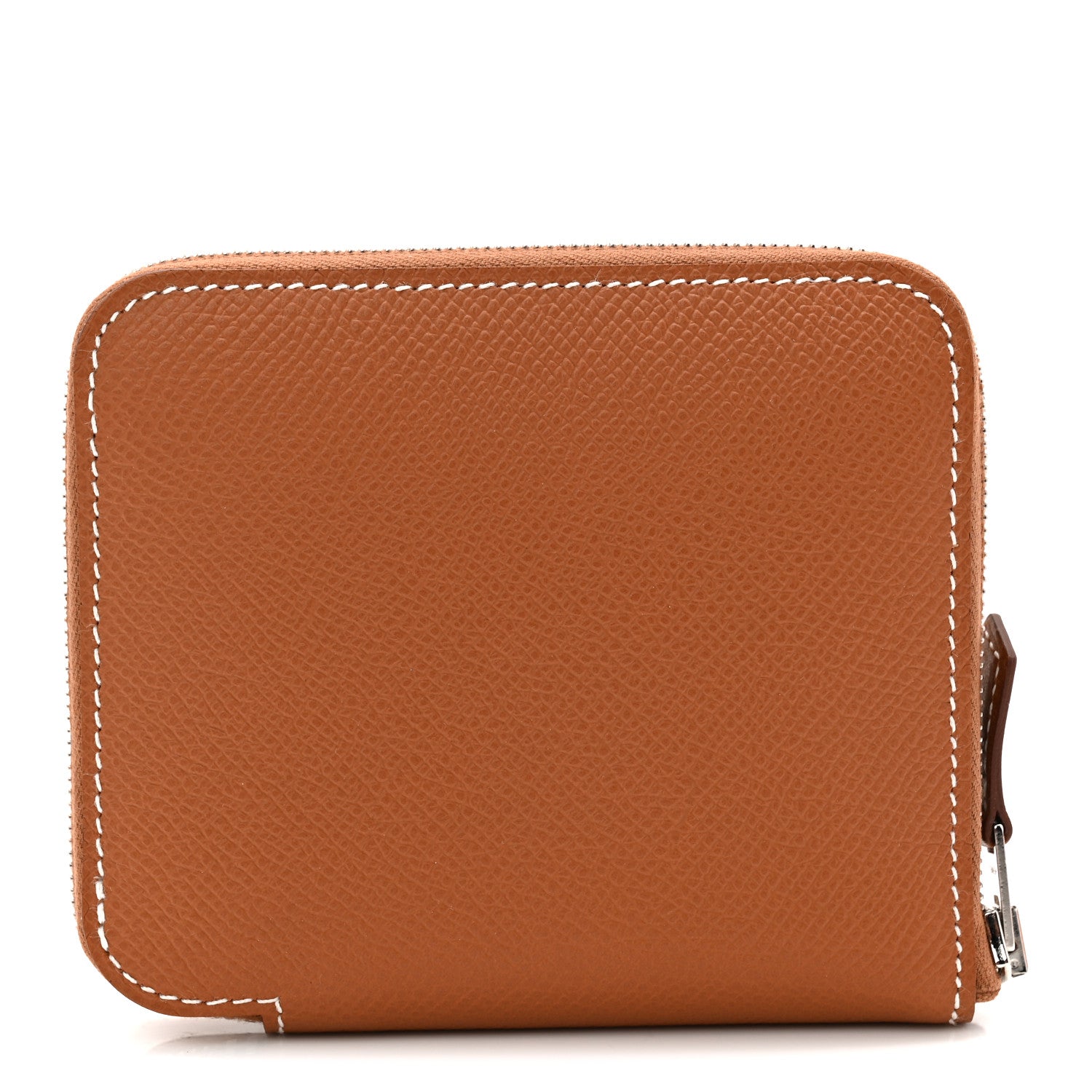 Hermes Epsom Silk'In Compact Wallet Gold Cassis Vert Fizz 1 of 8