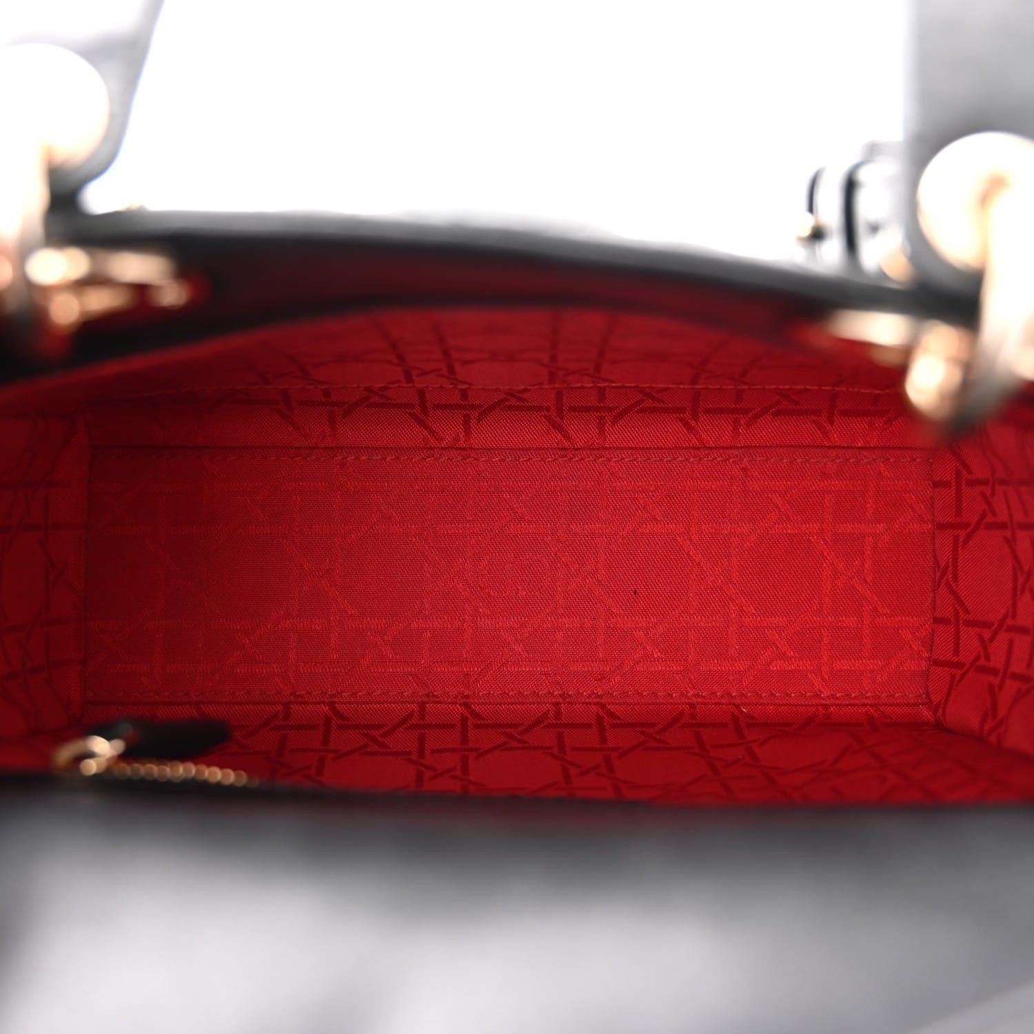 Christian Dior Lambskin Cannage Small My ABCDior Lady Dior Black 5 of 13