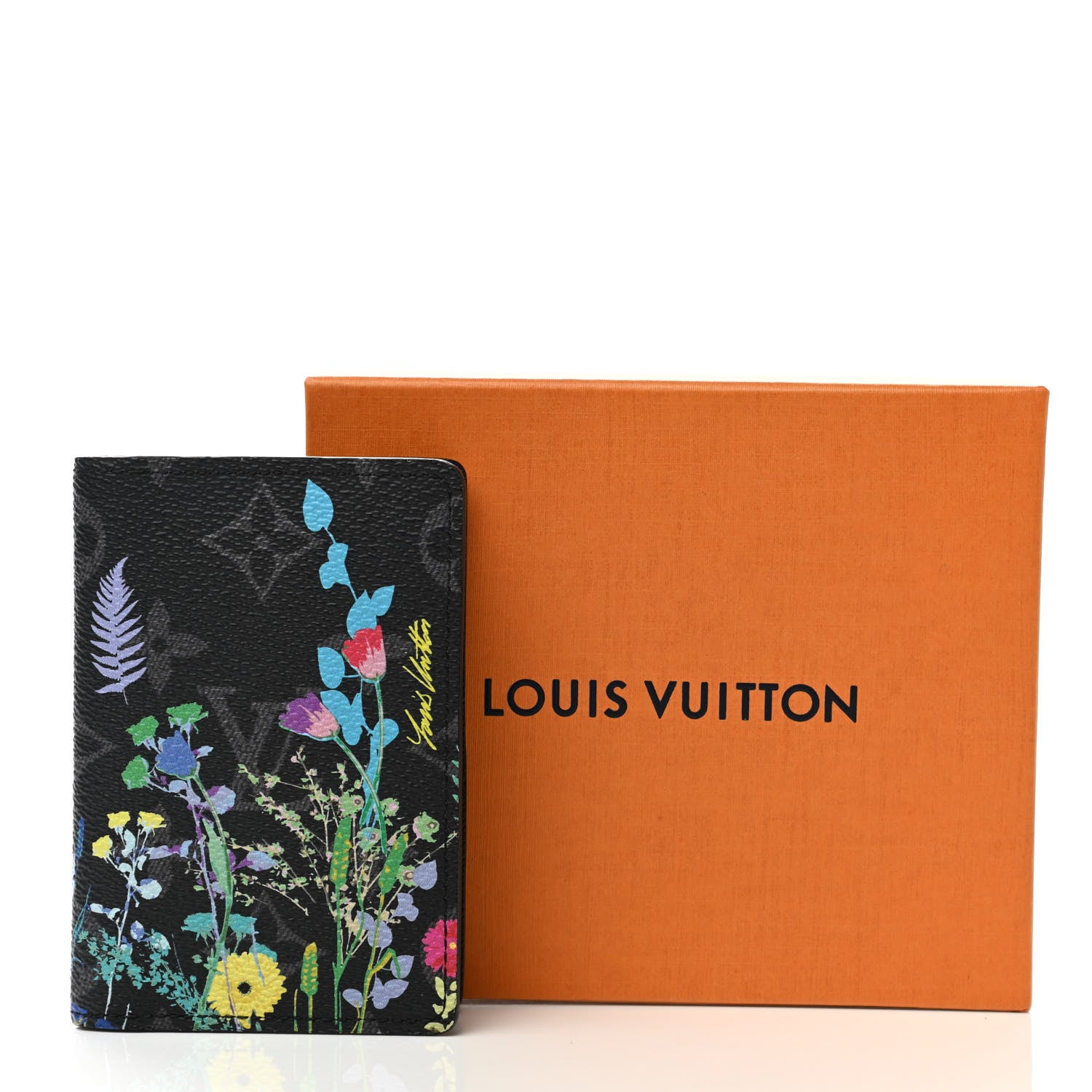 Louis Vuitton Monogram Eclipse Flower Print Pocket Organizer NM 8 of 8