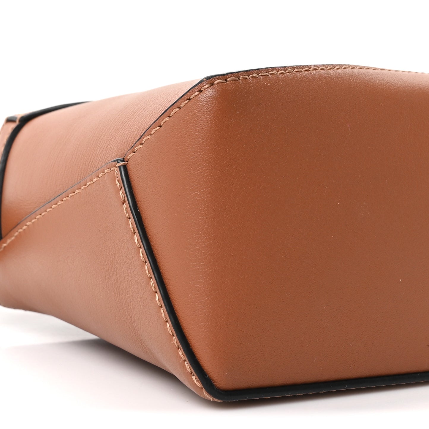 Calfskin Mini Puzzle Bag Tan