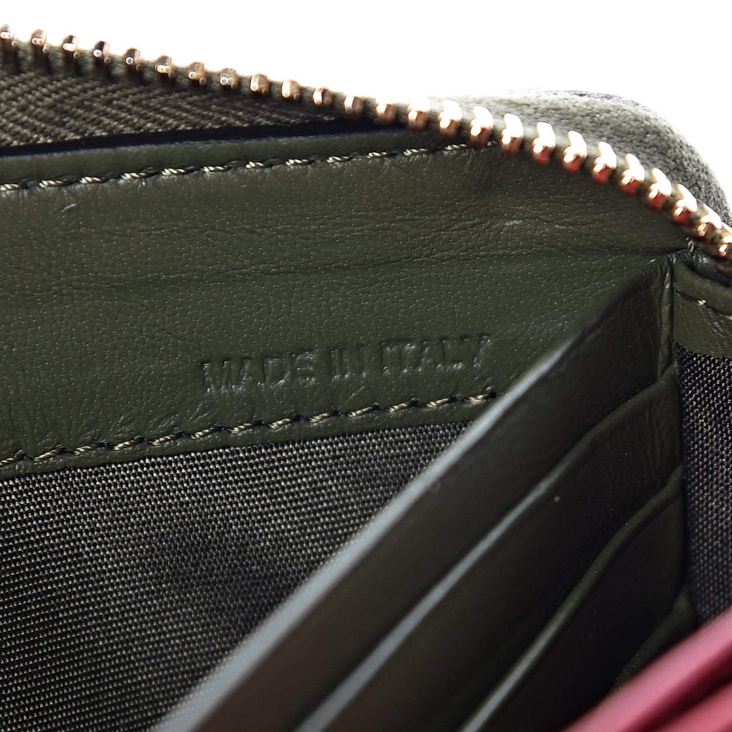 Nappa Rockstud Spike Zip Around Wallet Oasis