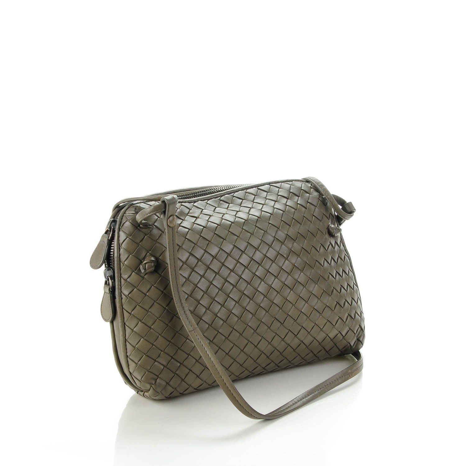 Bottega Veneta Nappa Intrecciato Crossbody Pillow Messenger Shadow 3 of 8