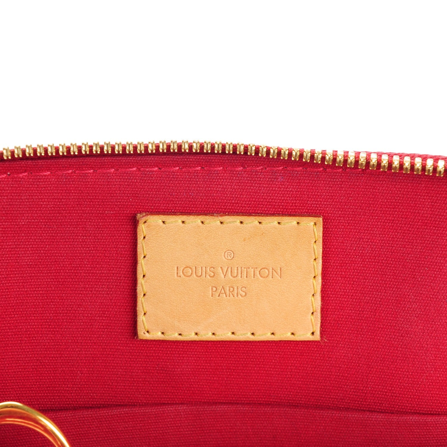 Louis Vuitton Vernis Alma BB Pomme D'Amour 6 of 8