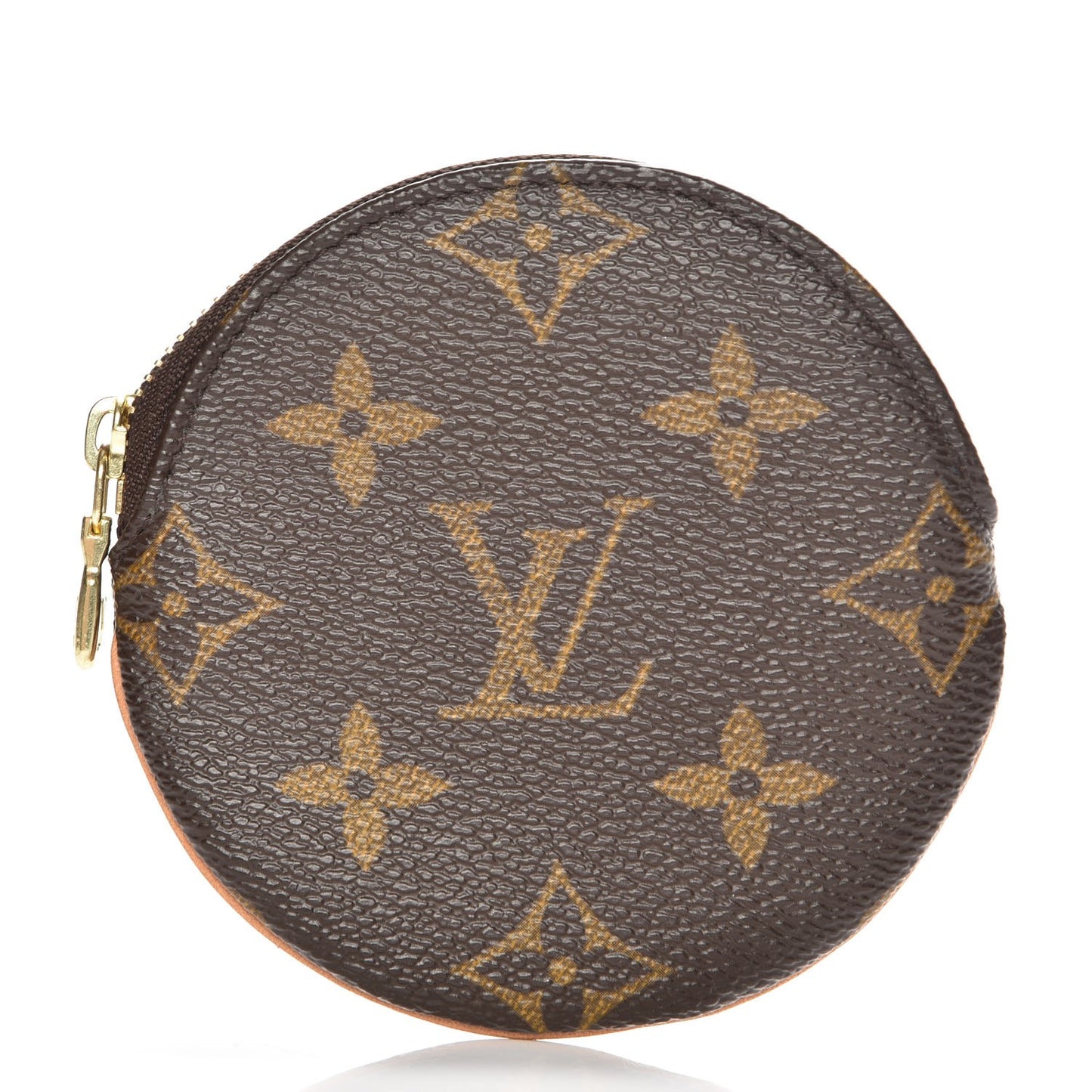 Monogram Round Coin Purse