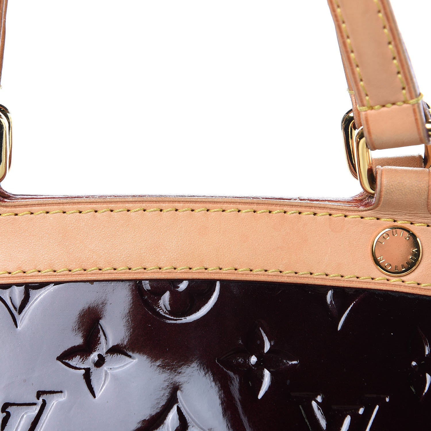 Louis Vuitton Vernis Brea MM Amarante 12 of 13