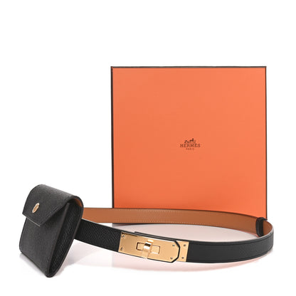 Hermes Epsom Kelly Pocket Belt Black 6 of 6