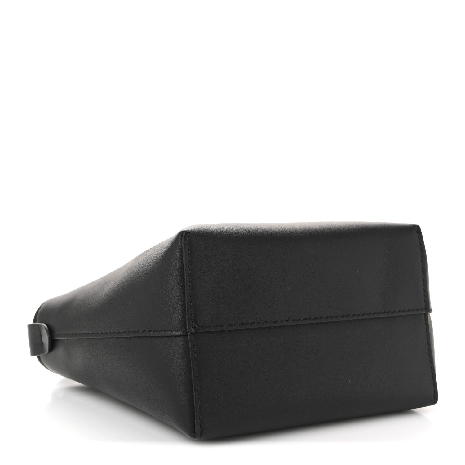 Fendi Vitello Dolce Elite Monster Eye Mini Roll Tote Black 4 of 9