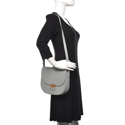 Celine Grained Calfskin Compact Trotteur Cloud 2 of 12