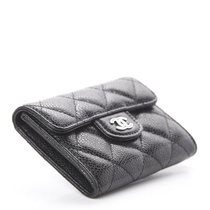 Chanel Caviar Quilted Flap Card Holder Black 3 of 6