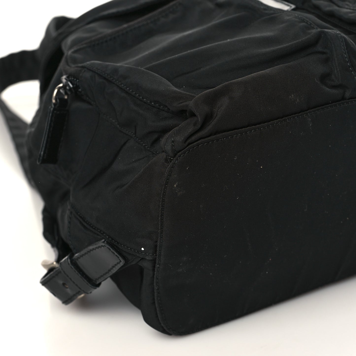 Tessuto Nylon Small Backpack Black