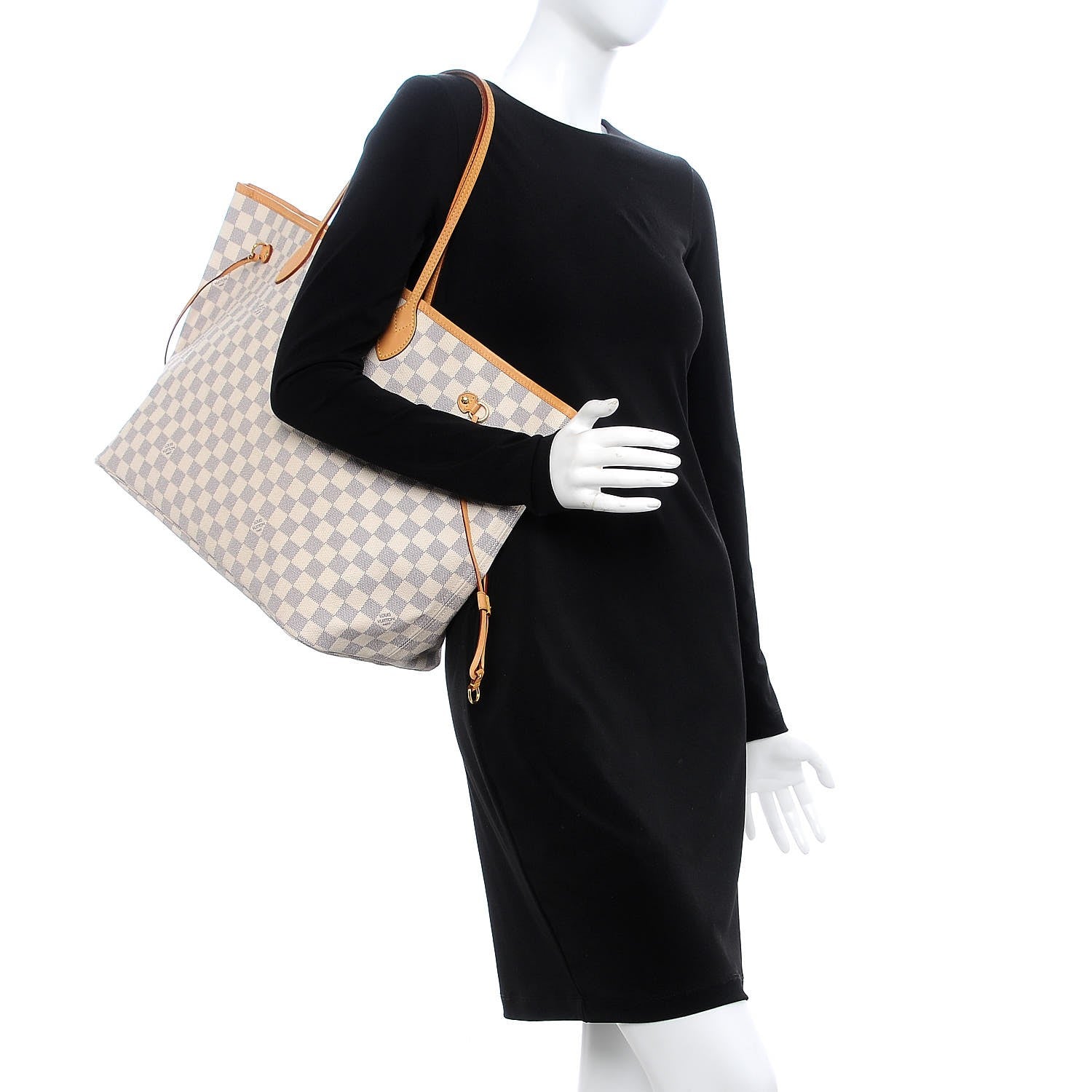 Louis Vuitton Damier Azur Neverfull GM 2 of 17