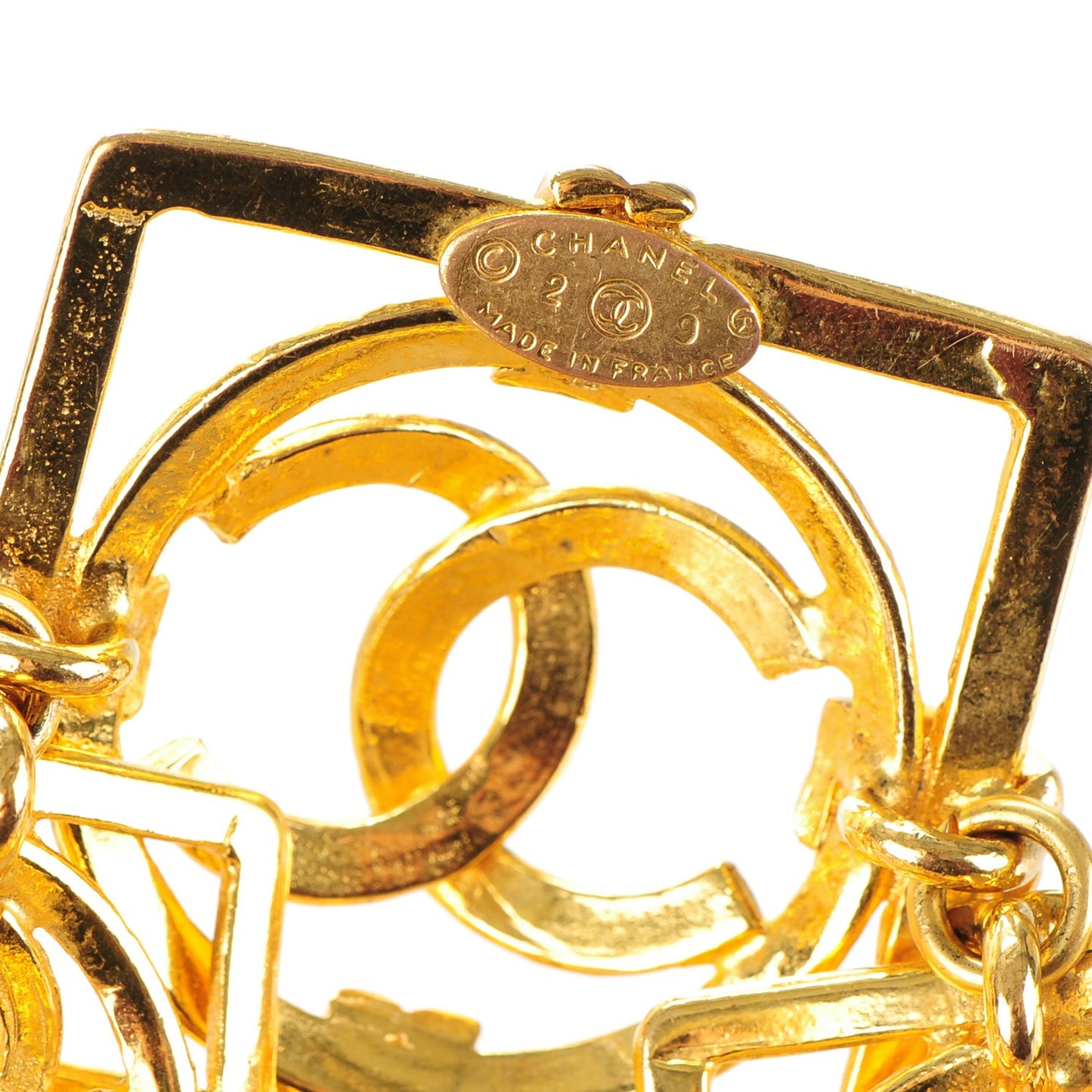 CC Square Bracelet Gold