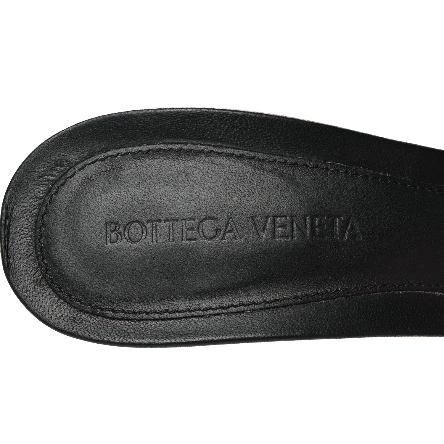 Bottega Veneta Nappa Matelasse Padded Mule Sandals 39 Black 7 of 7