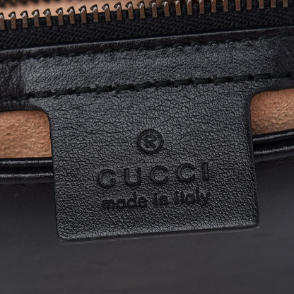 Gucci Calfskin Matelasse Small GG Marmont Shoulder Bag Black 6 of 9