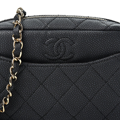 Chanel Caviar Quilted Mini Coco Tassel Camera Case Black 7 of 9