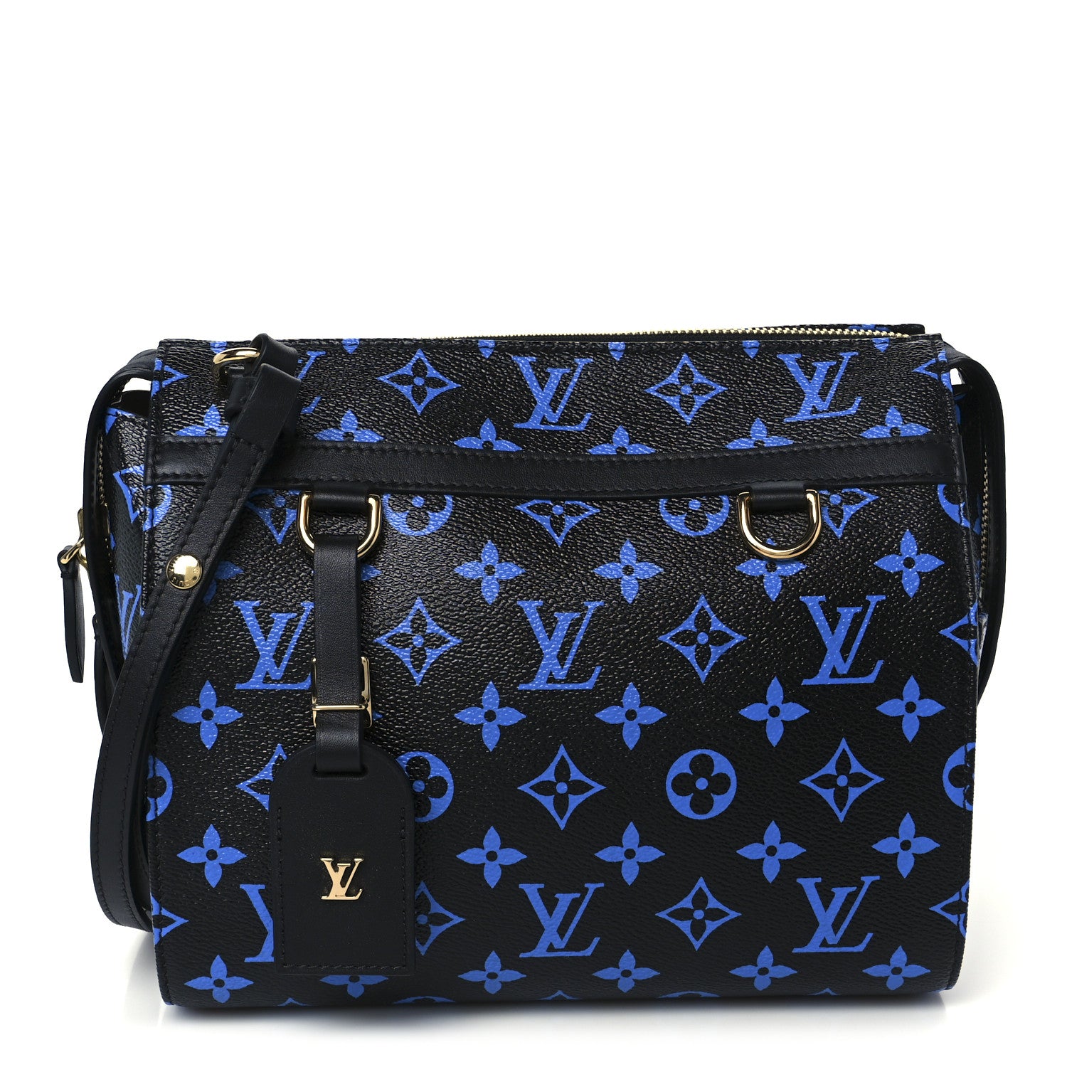 Louis Vuitton Colored Monogram Speedy Amazon PM Blue Black 1769579