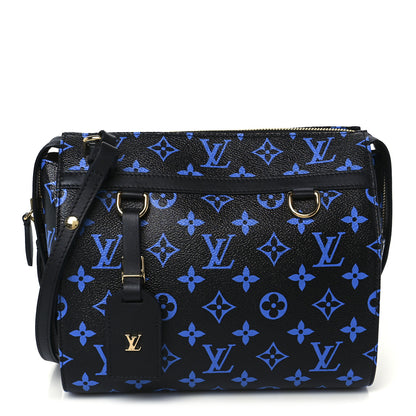 Louis Vuitton Colored Monogram Speedy Amazon PM  Blue Black 1 of 11
